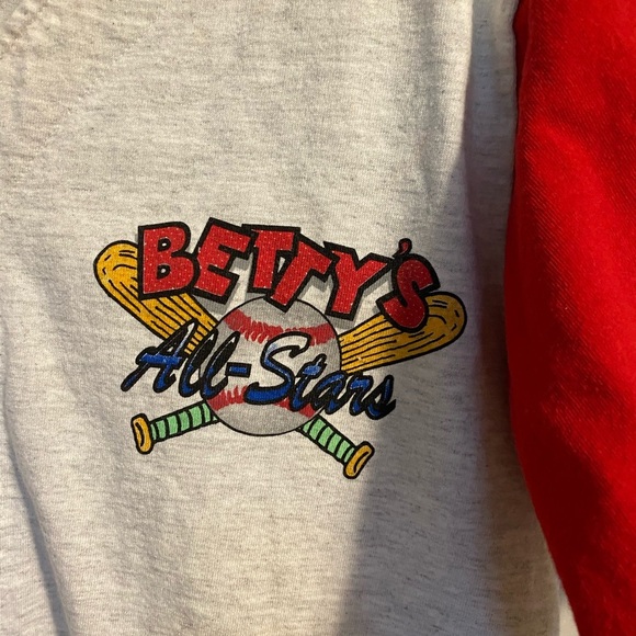 Vintage 90s Betty Boop button down baseball tee - Picture 4 of 7